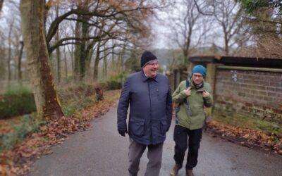 Jahresabschluss 2023 – Wanderung zur Straußenfarm