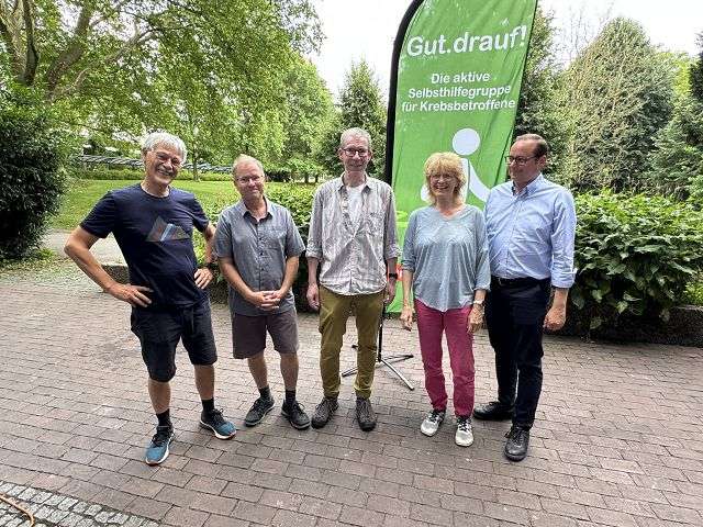 Organisatoren Transalp und OB Kufen