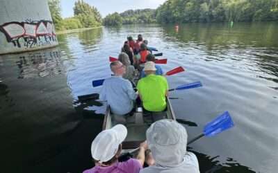 Drachenboot Paddeln im August 2025