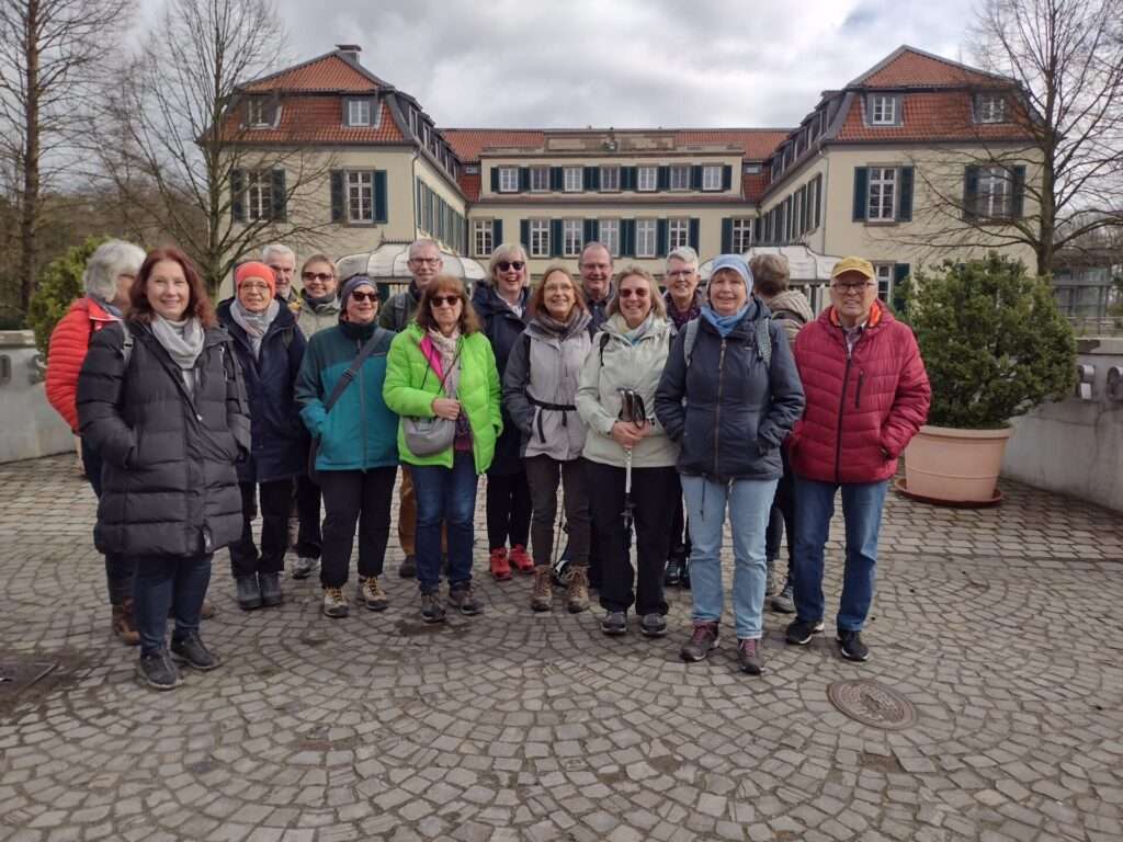 Start am Schloss Berge